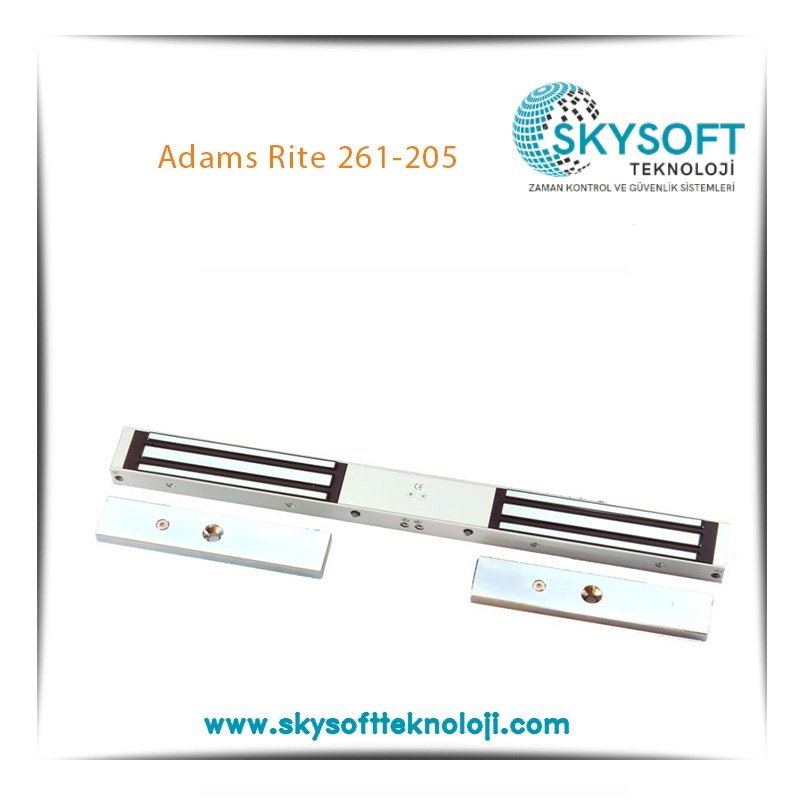 OMEGA Adams 1 6 - SKYSOFT TEKNOLOJİ ZAMAN KONTROL ve GÜVENLİK SİSTEMLERİ Adams Rite 261-205 Manyetik Kilit