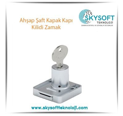 Ahşap Şaft Kapak Kapı Kilidi Zamak