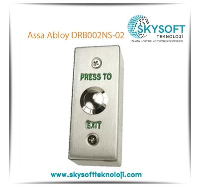 Assa Abloy DRB002NS 02 Paslanmaz Çıkış Butonu Yüzey Tip