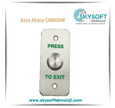 Assa Abloy DRB004F Paslanmaz Çıkış Butonu Gömme Tip