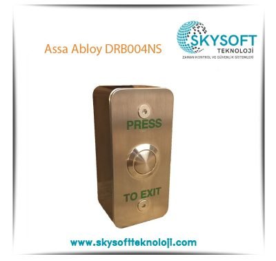 Assa Abloy DRB004NS Paslanmaz Çıkış Butonu Yüzey Tip