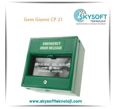Gem Gianni CP 21 Acil Çıkış Butonu