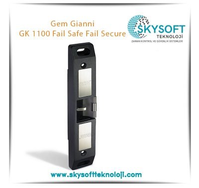Gem Gianni GK 1100 Fail Safe Fail Secure Elektrikli Kilit Karşılığı Bas Aç