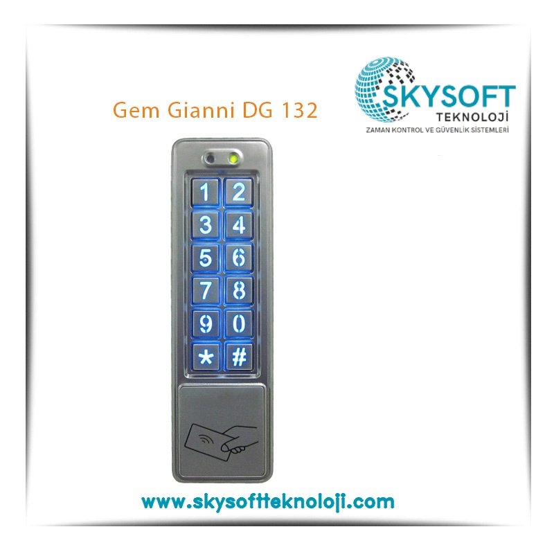 Gem Gianni DG 132 Geçiş Kontrol Sistemi