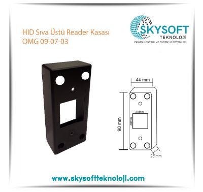 HID Sıva Üstü Reader Kasası OMG 09-07-03