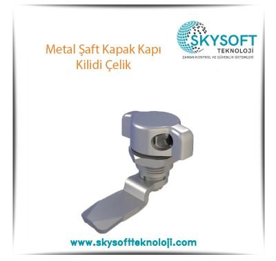Metal Şaft Kapak Kapı Kilidi Çelik