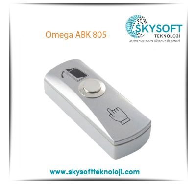 Omega ABK 805 Paslanmaz Çıkış Butonu Yüzey Tip