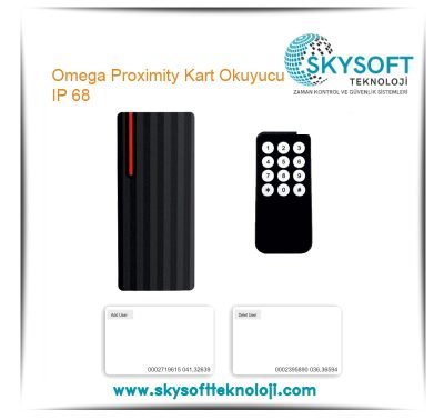 Omega Proximity Kart Okuyucu IP 68