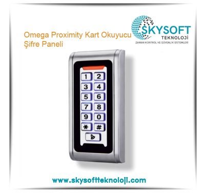 Omega Proximity Kart Okuyucu  Şifre Paneli