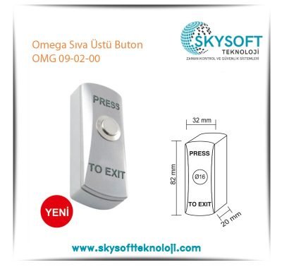 Omega Sıva Üstü Buton OMG 09-02-00