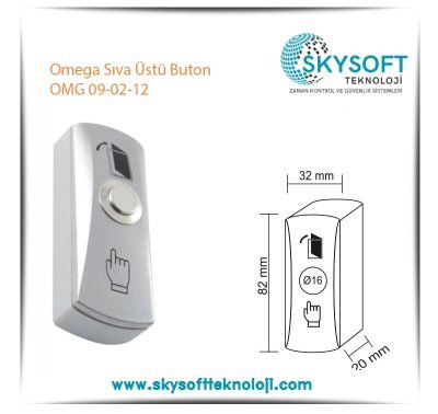 Omega Sıva Üstü Buton OMG 09-02-12