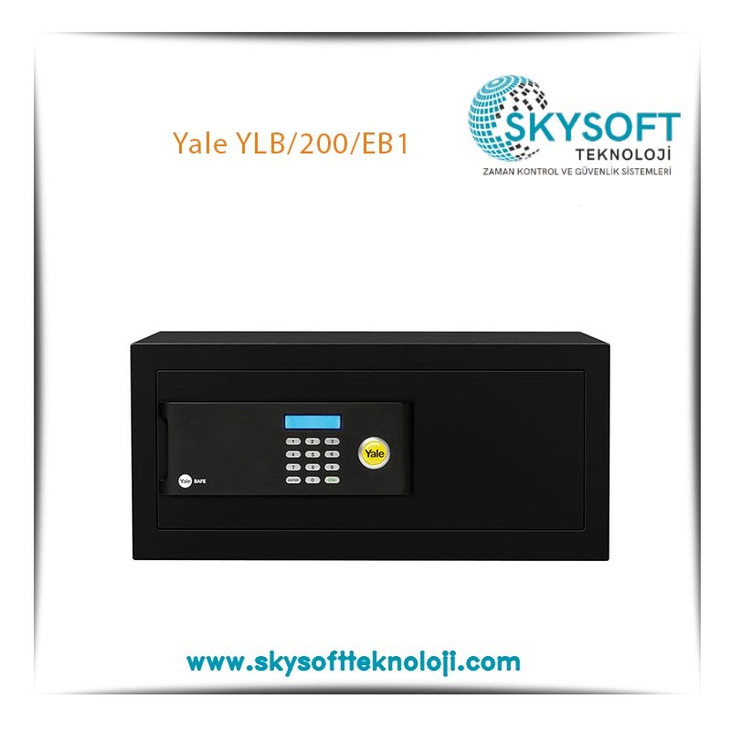 Yale Motorlu Kasa Siyah Laptop YLB/200/EB1