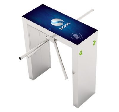 CRB 220D - Cam Kapaklı Çift Ayaklı Double Turnike