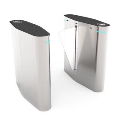 SB 100FL - Açısal Kanatlı Optik Turnike