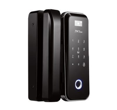 SKYSFT TK GL300 Parmak İzi MF Kartı Şifre Doğrulamalı Cam Kapı Kilidi - SkySoft Teknoloji