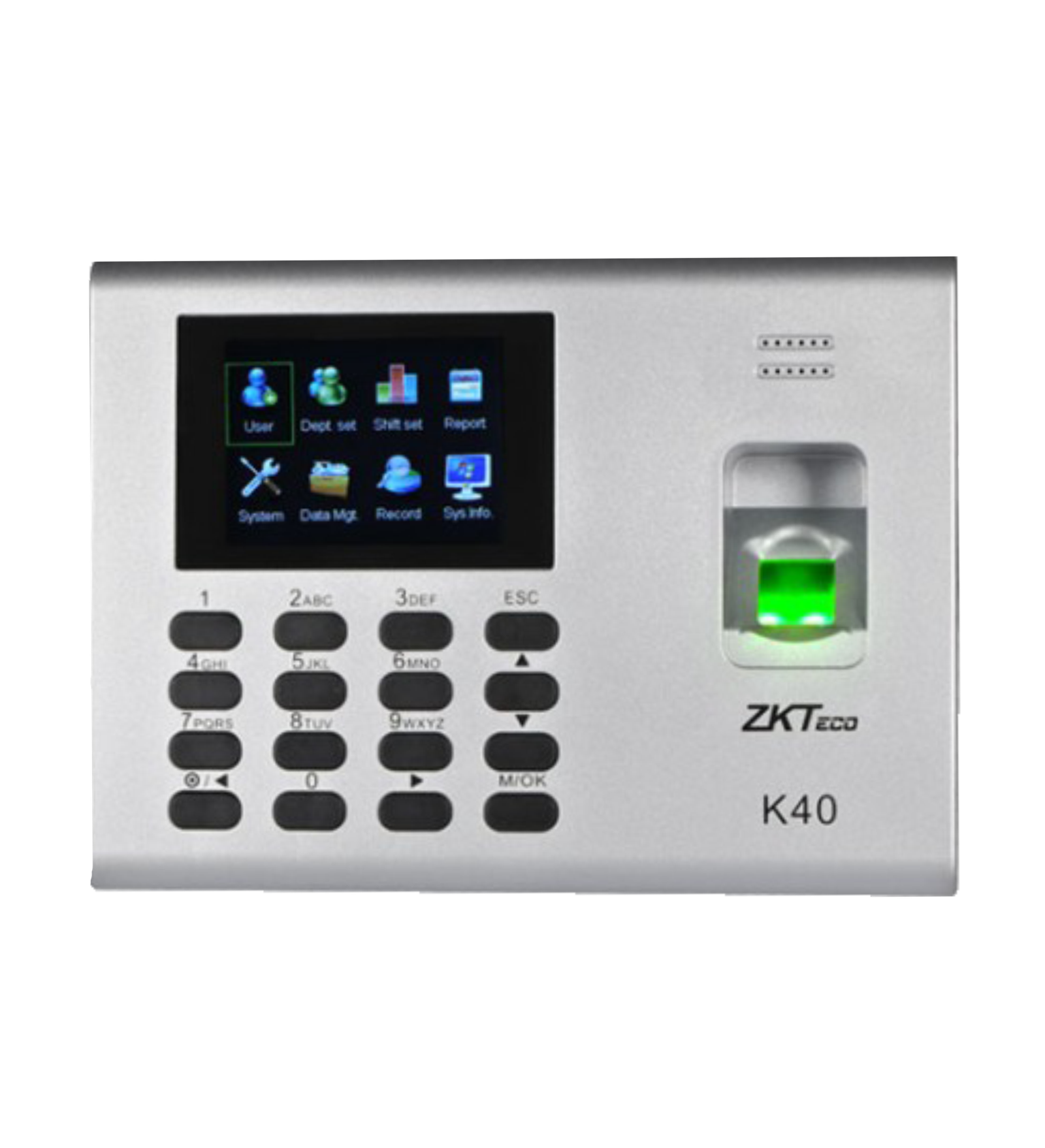 SKYSFT TK K40 Pro Parmak İzi Okuyucu Zaman Kontrol Terminali - SkySoft Teknoloji