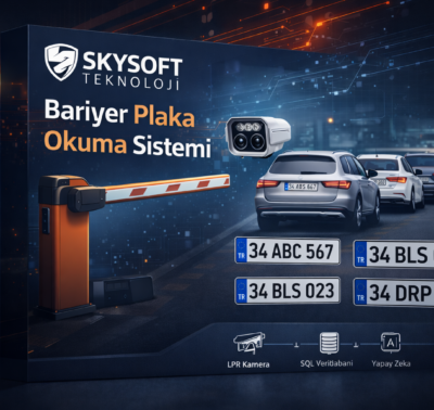 SKYSFT TK Bariyer Plaka Okuma Sistemi